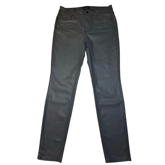 White House Black Market Coated High Rise Skinny Modal Jeans Women’s Size 10 - Picture 1 of 7